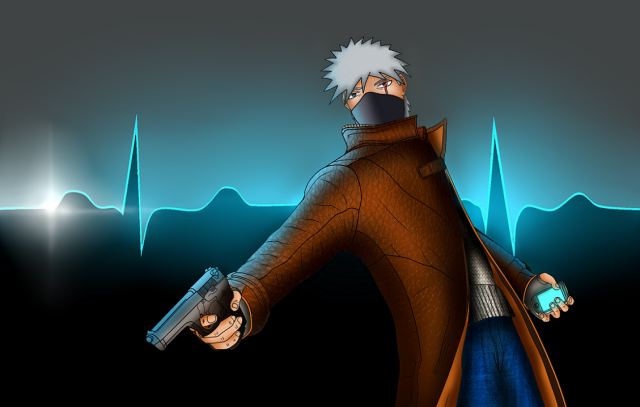 Kakashi Watch dogs style 2 :D